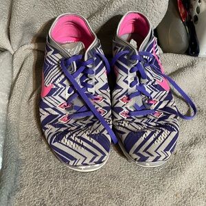 Nike Women's Purple and Pink Athletic Shoes